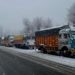 Srinagar-Jammu highway shut due to snowfall, shooting stones