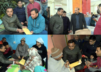 Div Com Jammu Hands Over Ex-Gratia Relief To Families Of Persons Killed In Dhangri Terrorist Attack By