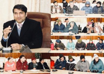 22 IAS Officer Trainees join for two-day Orientation programme with District Administration Srinagar
