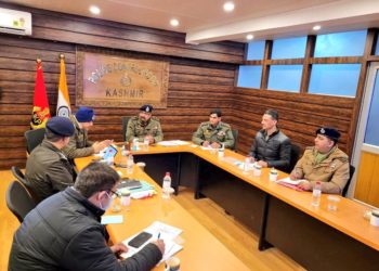 DGP Reviews Security Situation Ahead Of R-Day In Kashmir