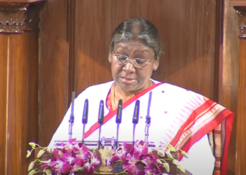 “We need to build Aatmanirbhar Bharat by 2047,” President Murmu addresses joint session in Parliament