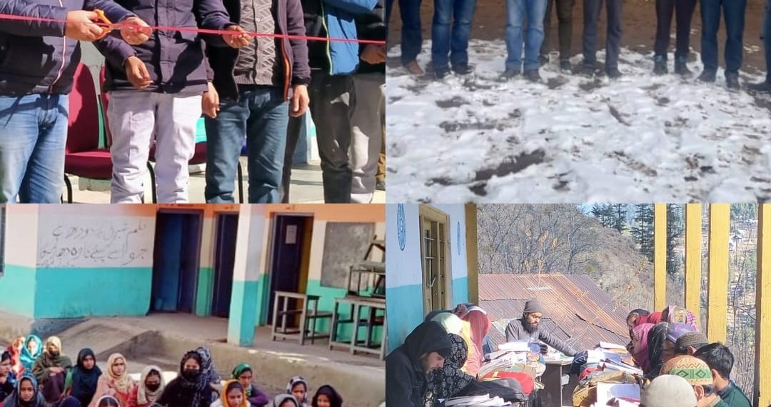 38 Free Winter Tuition centres start functioning in far flung areas of District Kishtwar