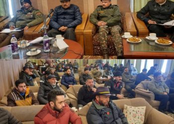 Advisor Bhatnagar visits Gulmarg, reviews preparation for 3rd ‘Khelo India National Winter Games’