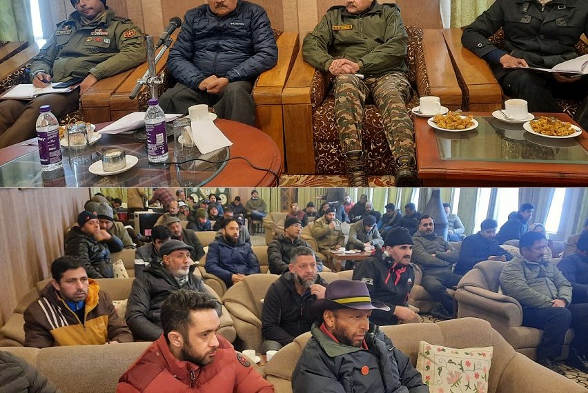 Advisor Bhatnagar visits Gulmarg, reviews preparation for 3rd ‘Khelo India National Winter Games’