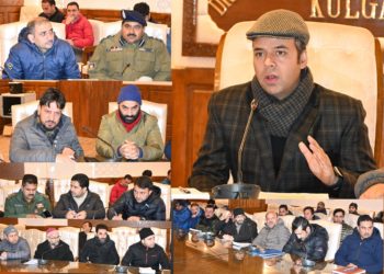Arrangements for R-Day celebrations 2023 reviewed & finalized at Kulgam