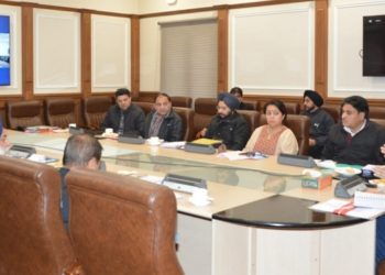 Atal Dulloo reviews status of micro irrigation, irrigation for Kharif 2023 