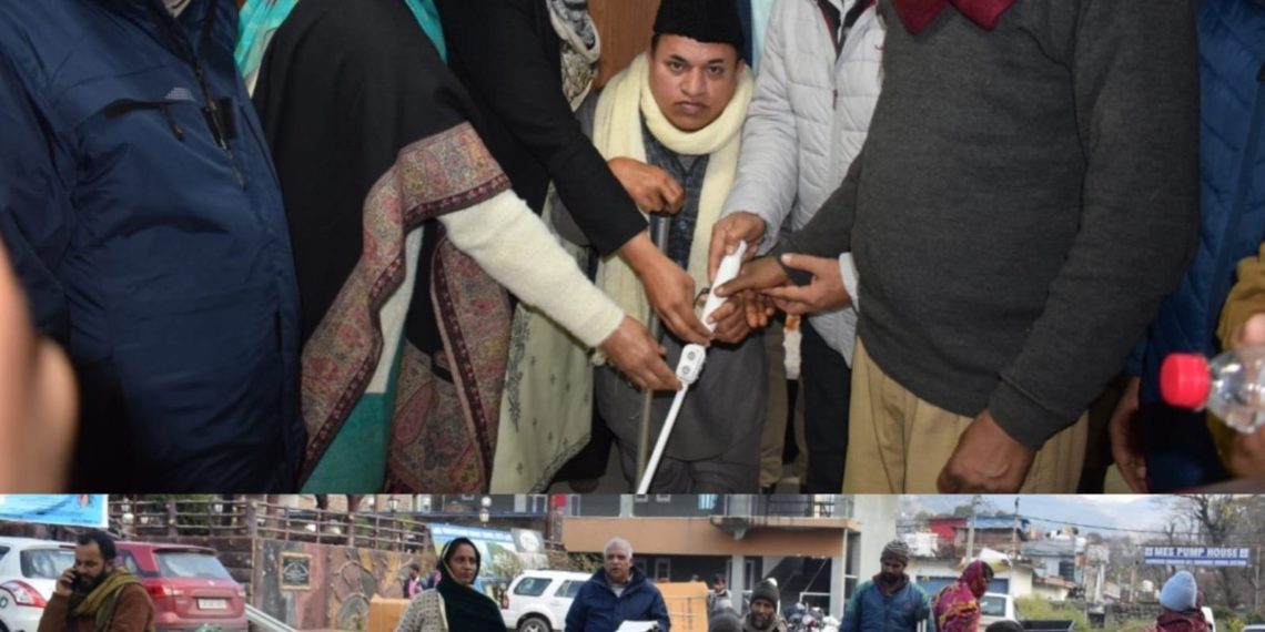 Awareness cum Distribution camp organized at Poonch