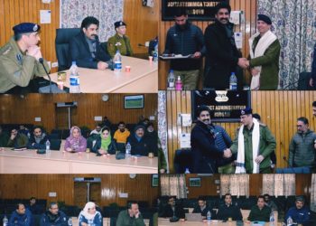 Budgam Administration bids warm farewell to outgoing SSP Budgam, Tahir Saleem