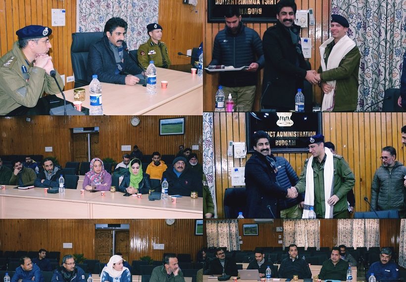 Budgam Administration bids warm farewell to outgoing SSP Budgam, Tahir Saleem