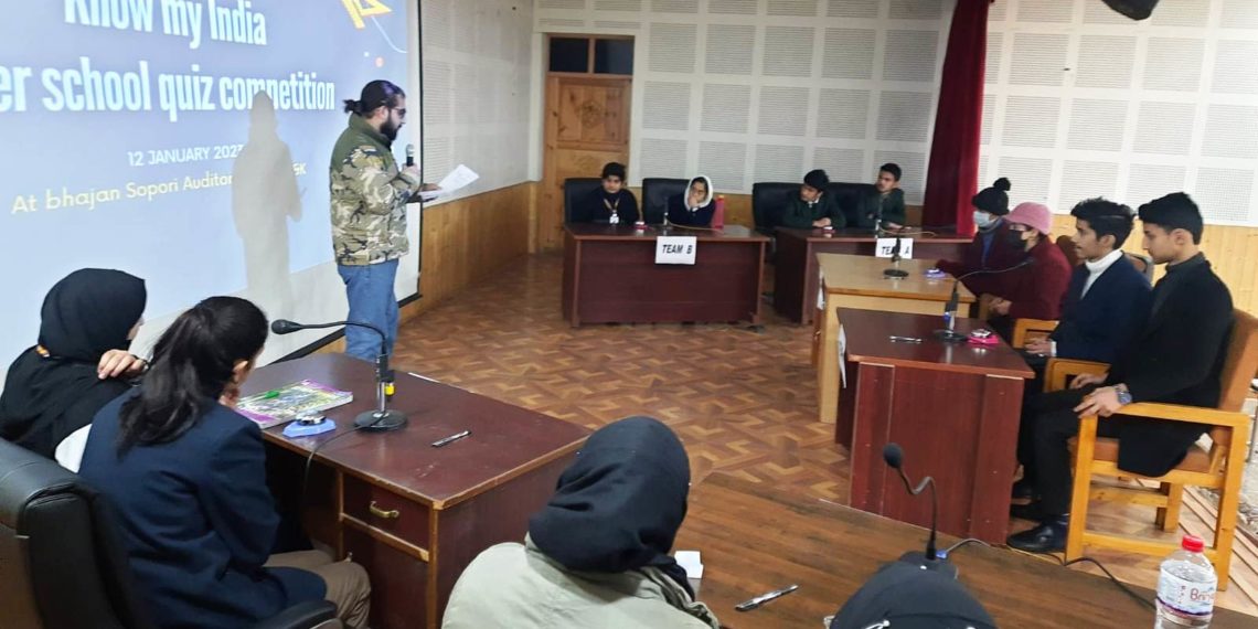 Cultural Unit Kashmir of DIPR organizes Quiz competition