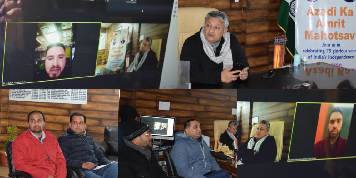 Doda Admin holds Ist session of ‘DC Online’ grievances redressal Program