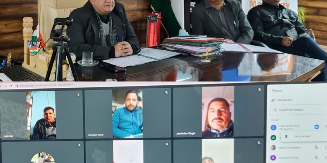 DC Doda reviews performance of Revenue Department