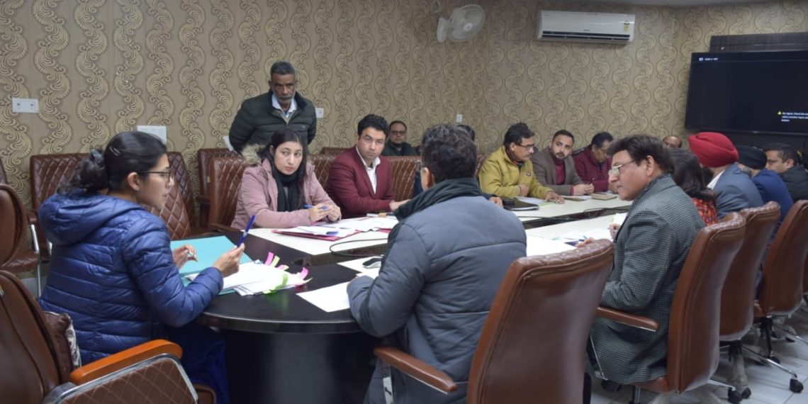 DC Jammu reviews implementation of self employment schemes