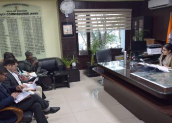 DC Jammu reviews implementation of National Clean Air Programme