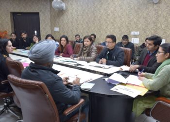 DC Jammu reviews progress of works under MGNREGA, SBM, PMAY-G