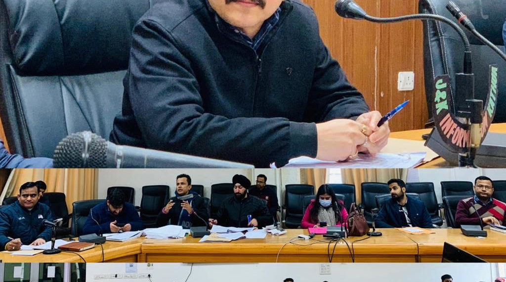 DC Kathua reviews progress achieved under Self Employment schemes