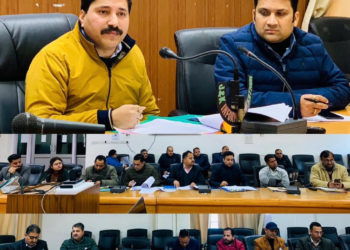 DC reviews implementation of JJM, PHE sector schemes in Kathua district  