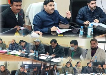 DC Poonch reviews progress of development works under SAMAGRA Shiksha  