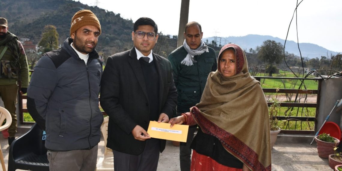 DC Rajouri hands over appointment letters to NoKs of deceased in Dhangri terrorist attack