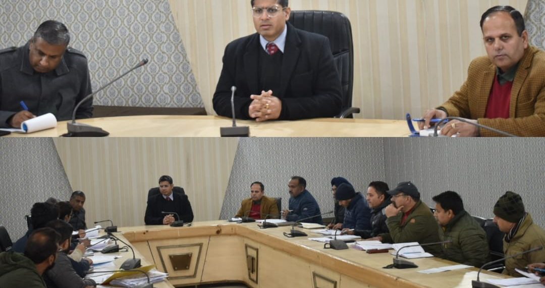 DC Rajouri reviews progress under Jal Jeevan Mission