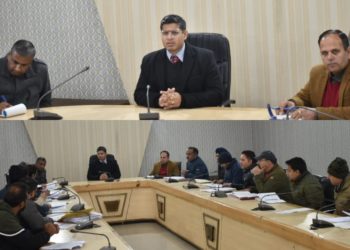 DC Rajouri reviews progress under Jal Jeevan Mission 