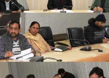 DC Rajouri reviews functioning of Social Welfare, ICDS Departments