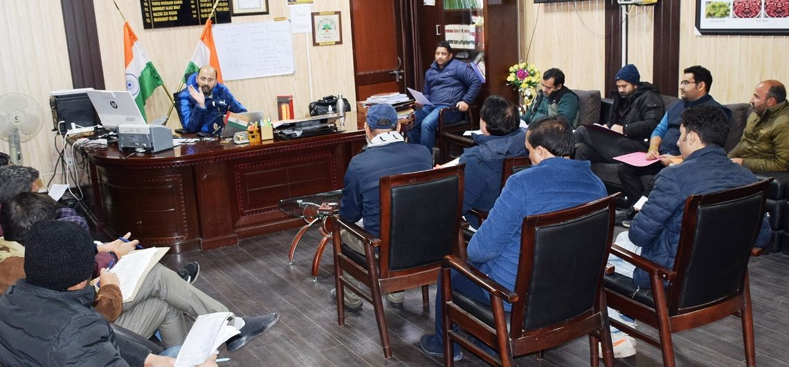 DC Ramban reviews functioning of Revenue Department
