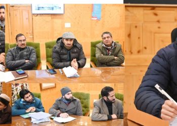 DC chairs Draft Master Plan & Sustainable City Dev. Plan of Shopian Town 
