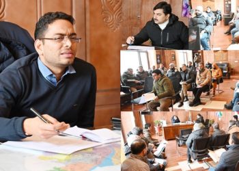 DC Shopian reviews functioning of Revenue Department