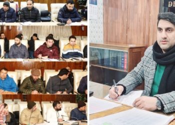 DC Srinagar reviews functioning of Revenue Department