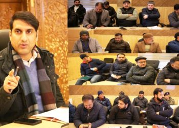 DC Srinagar reviews Implementation Status of City Action Plan under National Clean Air Programme 