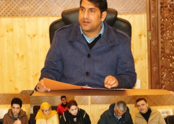 DM Srinagar chairs meeting of District Registering Authority