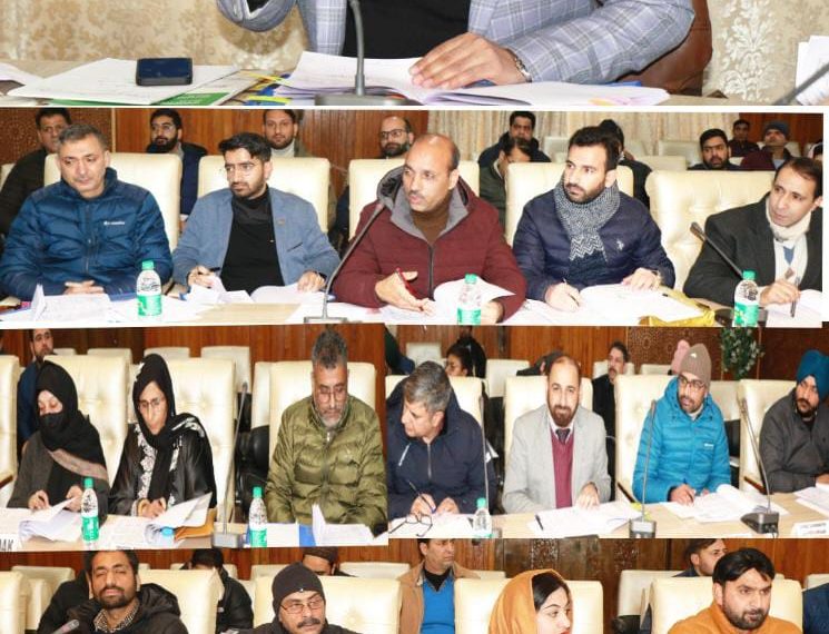 DC Srinagar chairs District Level Bankers Review Committee Meeting