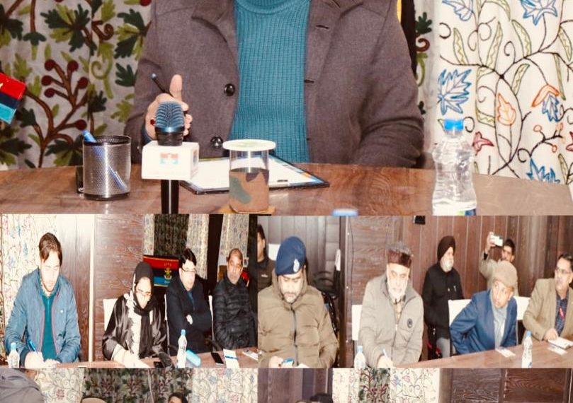 DC Srinagar chairs Annual General Body meeting of Zila Sainik Welfare Board