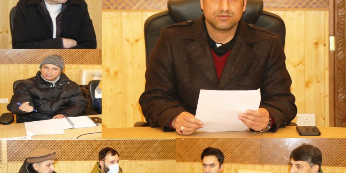 DC Srinagar chairs Establishment Committee meeting of Srinagar Development Authority (SDA)