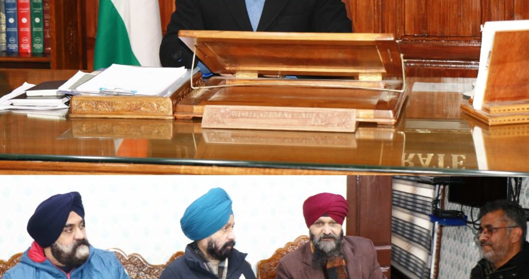 DC Srinagar finalises arrangements for Prakash Utsav celebration at Chhatipadshahi Gurudwara