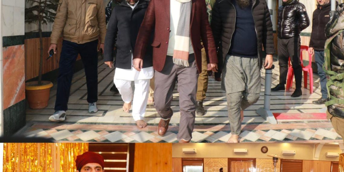 DC Srinagar visits Gurudwara Chhati Padshahi, Greets Sikh Sangat on the occasion of Prakash Purab 