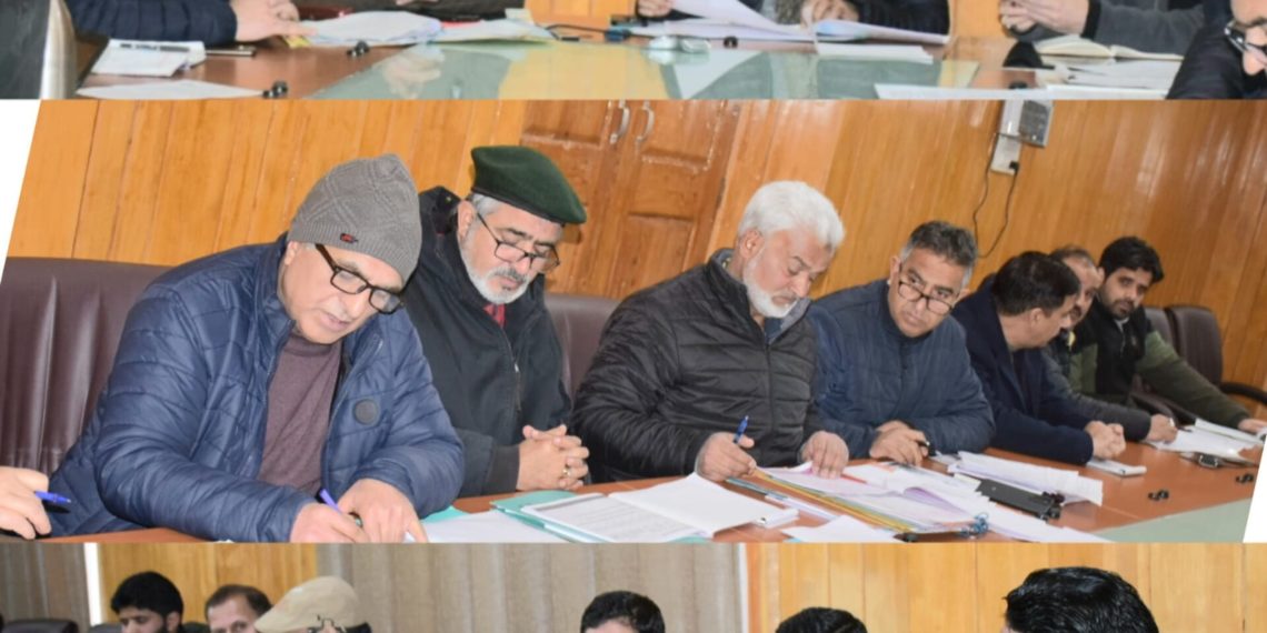 DC Pulwama reviews progress of works under JJM 