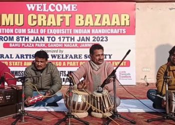 DIPR Cultural Unit artists perform at Craft Bazar
