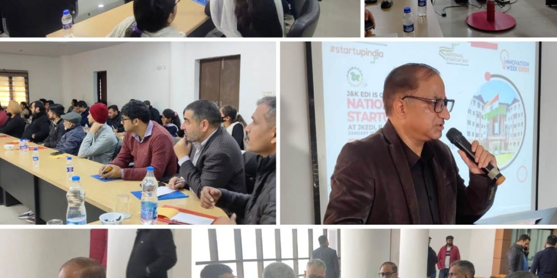 Handholding startups imperative for economic growth in J&K: Director JKEDI