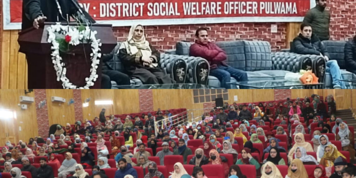 Mega event to commemorate National Girl Child Day held at Pulwama 
