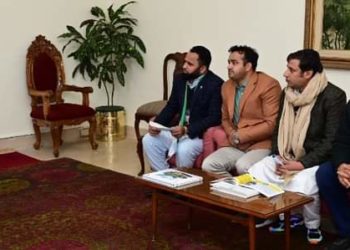 Chairman, Citizens Cooperative Bank; former Mayor JMC; BJP ST Morcha delegation call on Lt Governor