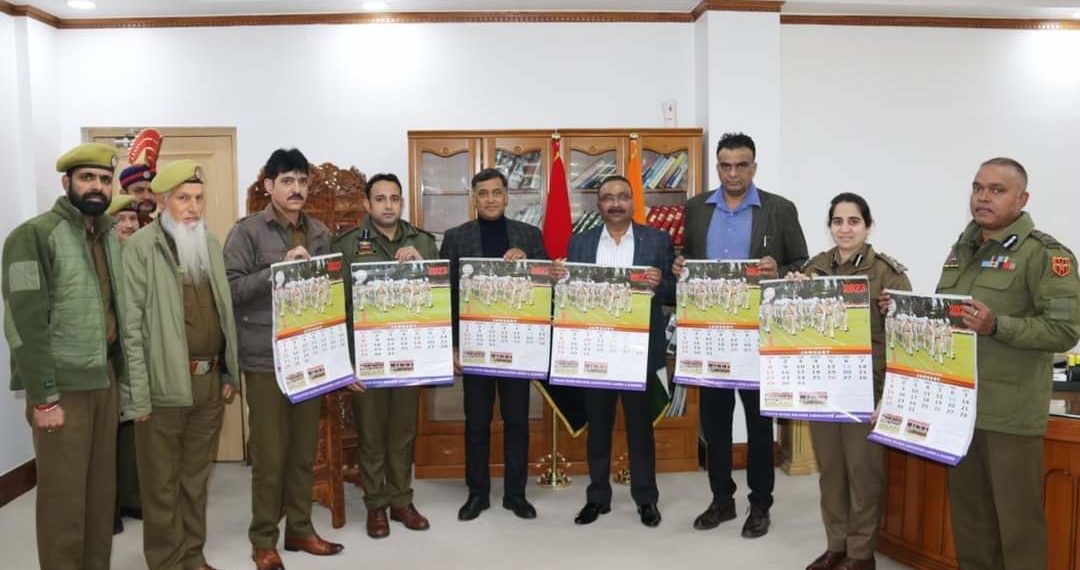 DGP J&K unveils PWWA, J&K calendar for 2023