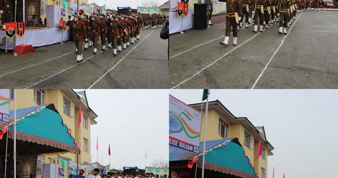 FULL DRESS REHEARSAL PARADE OF REPUBLIC DAY- 2023 HELD AT DPL KULGAM