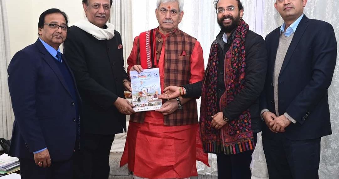 Founder Chairman, MSME Development Forum Meets LG Manoj Sinha