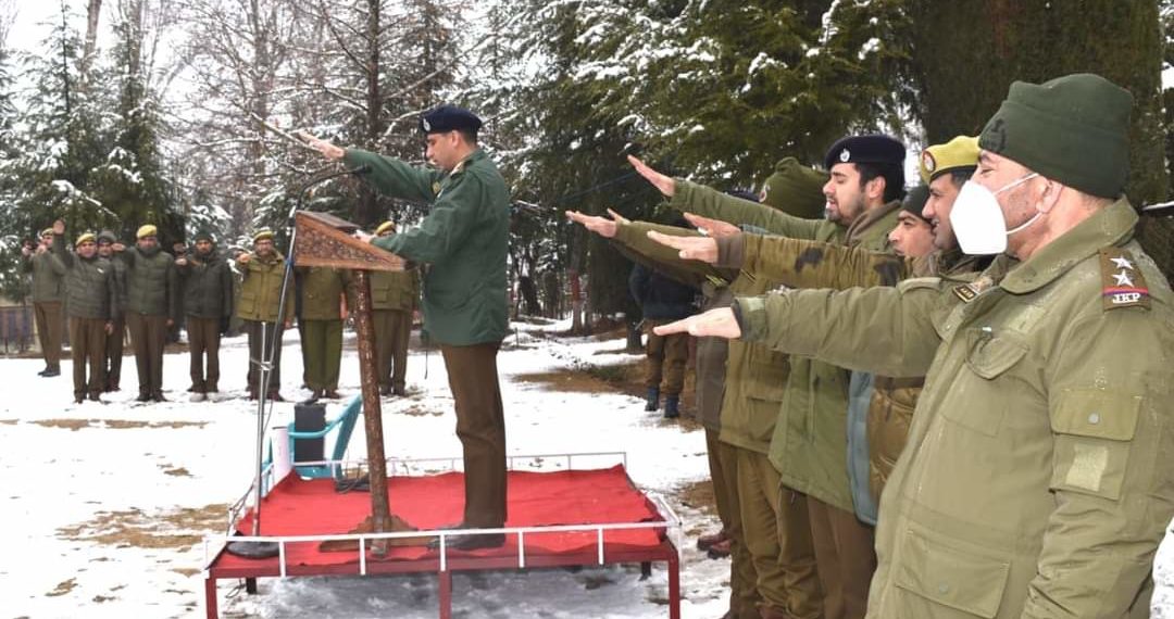 Budgam Police observed National Voters Day 2023. NVD2023 