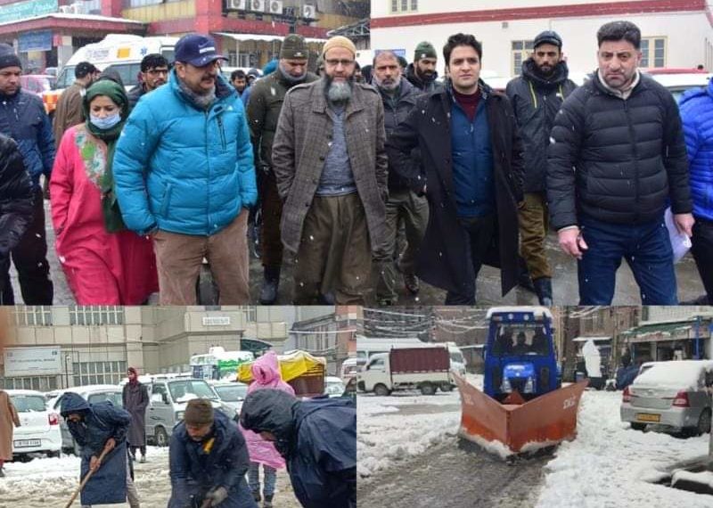 All major roads, link-roads, streets & alleys cleared of Snow: SMC
