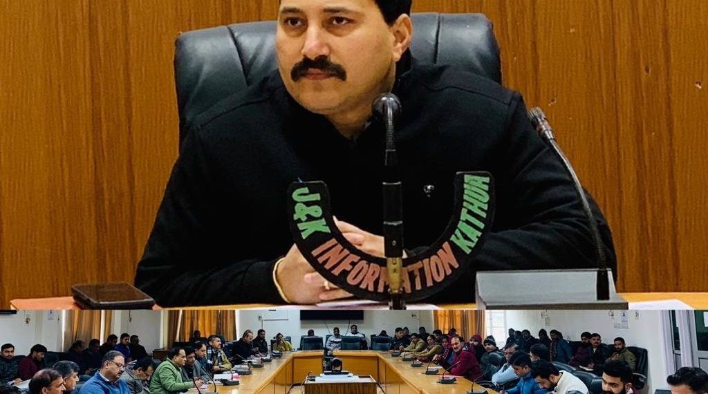 Deputy Commissioner Rajouri reviews functioning of Revenue Department