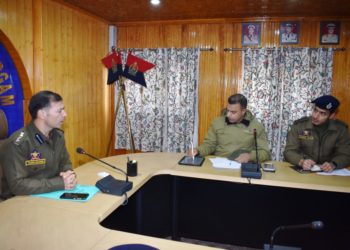 SSP Budgam chairs security review meeting
