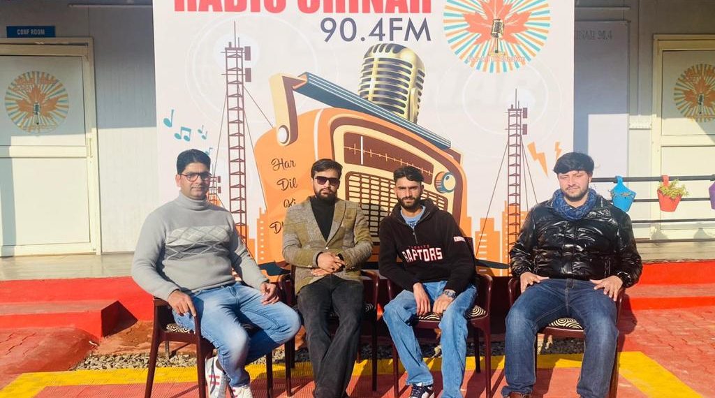 DEBATE SESSION ON TOPIC CINEMA IN HANDWARA AT CHINAR RADIO STATION, MAZBUG